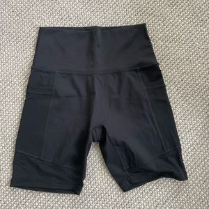 Aerie Black Biker Shorts